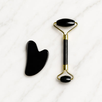 Gua Sha Heart & Roller Stones