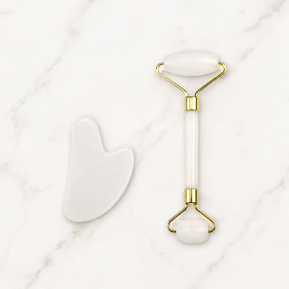 Gua Sha Heart & Roller Stones